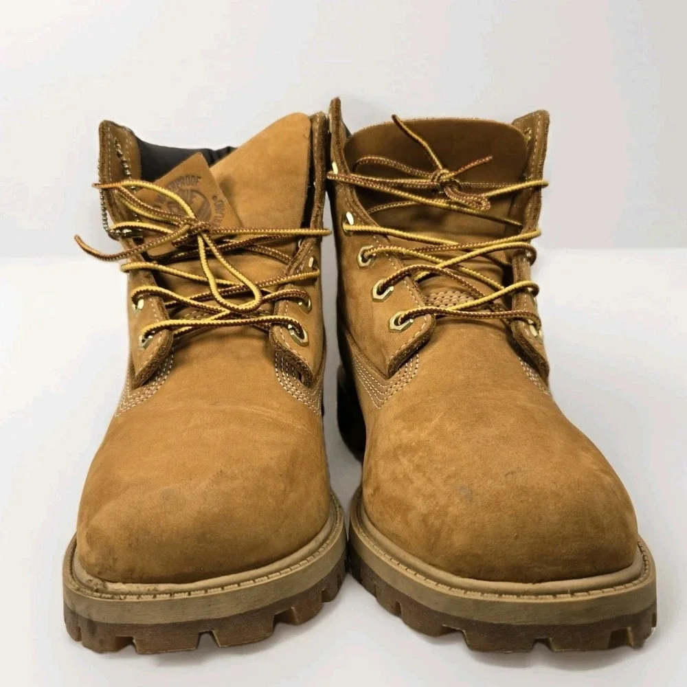 Timberland 6 Inch Waterproof Boot Wheat Nubuck Premium Size‎ 5.5